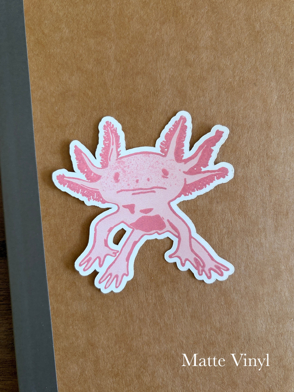 Axolotyl Vinyl Sticker